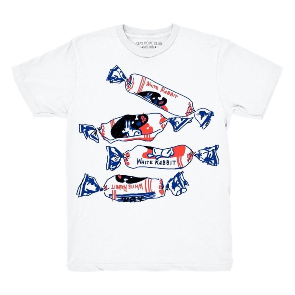 White Rabbit Candy Graphic Tee - White